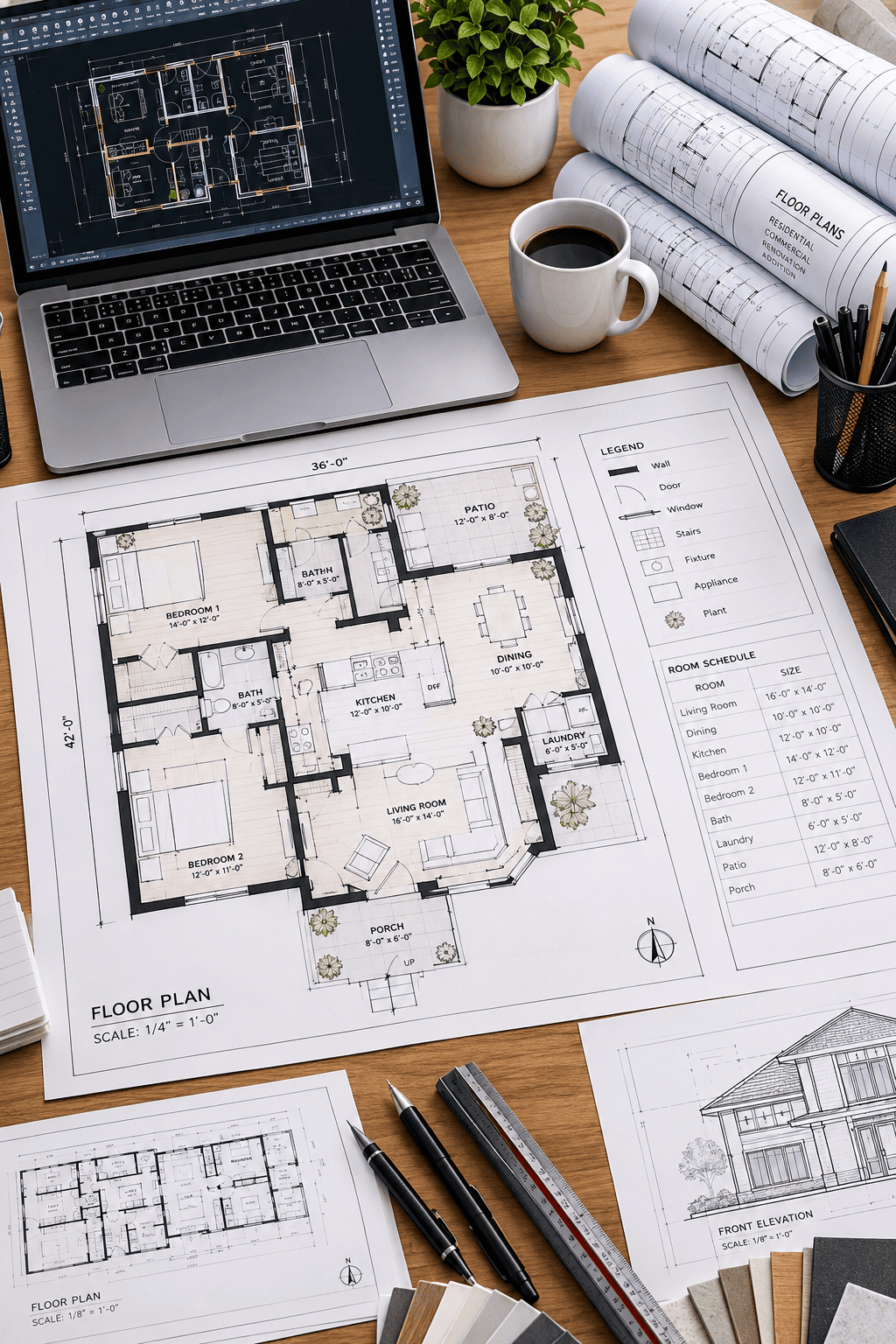2D Floor Plans